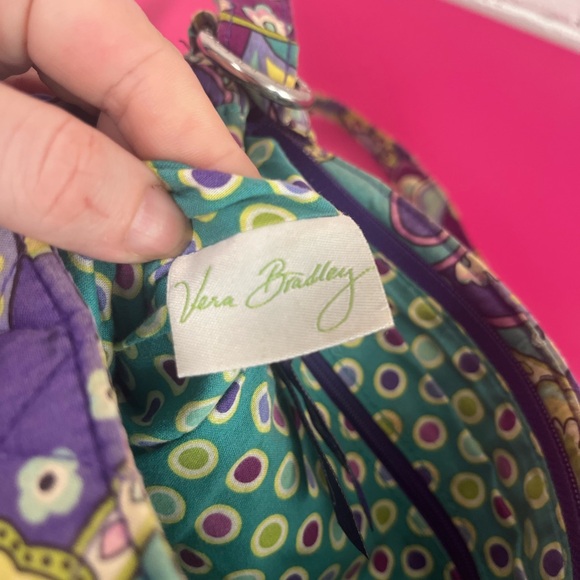 Vera Bradley Crossbody Purse – Floral Paisley Quilted Bag (Silhouette Floral) - Picture 10 of 11